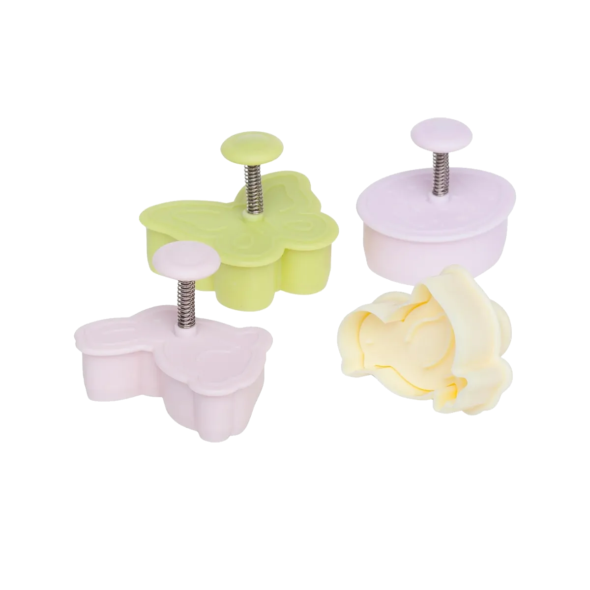 4 Piece Easter Plunger Cutter Set