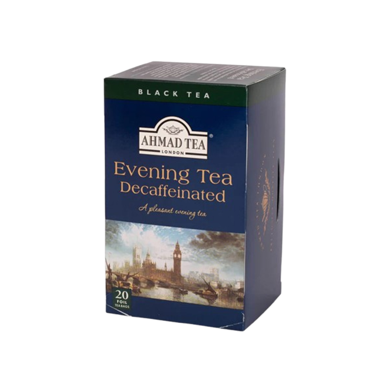 Ahmad Tea London 20 Tea Bag Evening Decafined 40g