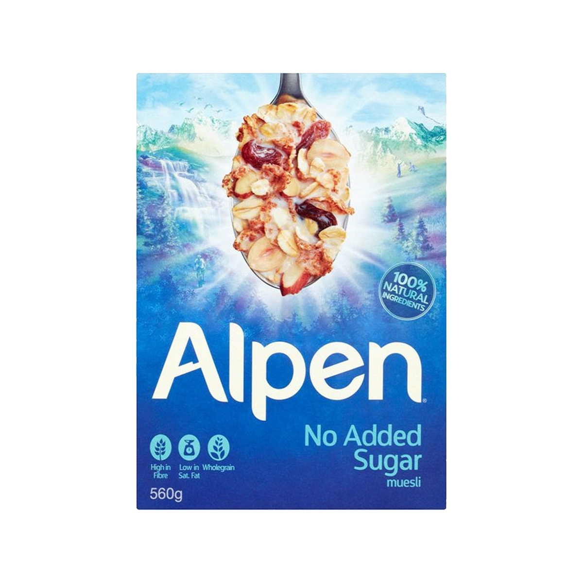 Alpen No Added Sugar Swiss Style Muesli 560G