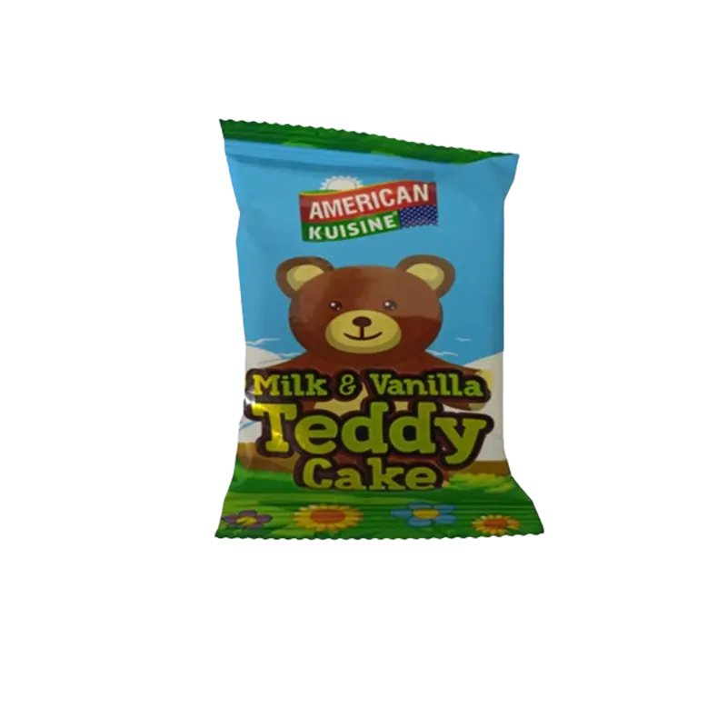 American Kuisine Teddy Cake Milk Vanilla 28g