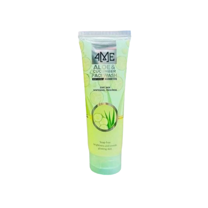 4Me Aloe Cucumber Face Wash 150ml